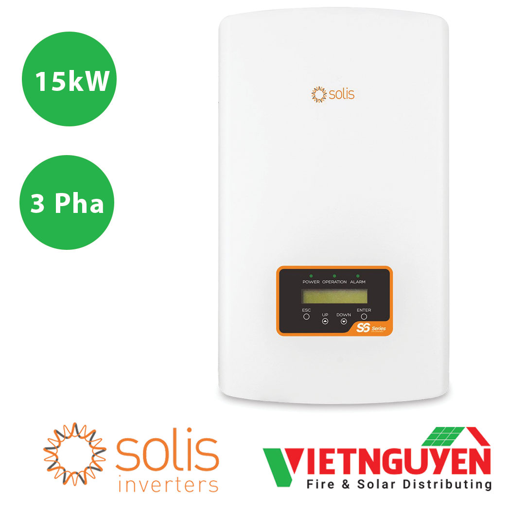 Inverter Solis 15kW S5-GR3P15K 3 Pha - vietnguyen.com.vn